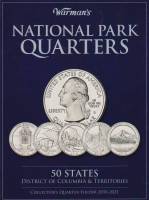 Альбом Warman's для монет 25 центов серии "Национальные парки США", 2010-2021 гг.
